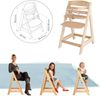 roba Treppenhochstuhl 'Sit Up III' - mitwachsend - Sitzverkleinerer 'Litte Stars' - natur Bild 5