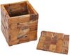 vidaXL Hocker mit Stauraum Massivholz Teak 281654 Bild 3