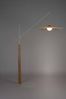 Zuiver Bogenlampe Belle | Verstellbare Stehleuchte mit Stoffschirm Bild 2