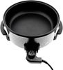 Pizza Pan Pfanne 1500W Multifunktionspfanne Grillpfanne Antihaftbeschichtet Ø42/11cm Bild 3