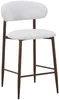 Vente-unique - ISOVAYA Barhocker Stoff Beige - B 57 cm x H 92 cm x L 51 cm Bild 4