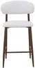 Vente-unique - ISOVAYA Barhocker Stoff Beige - B 57 cm x H 92 cm x L 51 cm Bild 3