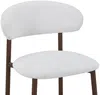 Vente-unique - ISOVAYA Barhocker Stoff Beige - B 57 cm x H 92 cm x L 51 cm Bild 5