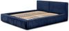 Polsterbett Doppelbett LEXIE 180x200cm Komplettset in Stoff Riviera Blau Bild 4