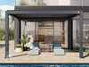 PRIMEYARD Pergola 3x4 m Aluminium Pfosten mit Lamellendach aus Aluminium anthrazitfarbeneTerrassenüberdachung Bild 3