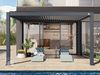 PRIMEYARD Pergola 3x4 m Aluminium Pfosten mit Lamellendach aus Aluminium anthrazitfarbeneTerrassenüberdachung Bild 4