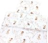 TupTam Kinderbettdecke-Set, Ganzjahresdecke, 2tlg., 1x Bettdecke, 1x Flachkissen, Beige/ Feen, 135x100 cm Bild 3