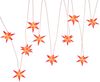 vidaXL LED-Weihnachtssterne 10 Stk. Rot 10 cm 356202 Bild 5