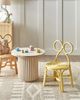 Kindersessel MIRTIA Rattan Gelb Bild 3