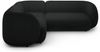 Micadoni Ecksofa Kate 4-Sitzer Links Boucle Schwarz Bild 2