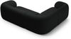 Micadoni Ecksofa Kate 4-Sitzer Links Boucle Schwarz Bild 3