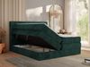 Boxspringbett, Doppelbett mit zwei Bettkästen und Multipocket-Matratze, Cord Bett - TILIANO KING - 140 x 200 cm - Dunkelgrün Cord - H3 Bild 4