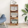 vidaXL Bücherregal Braun 40 x 30 x 103 cm Holzwerkstoff 880453 Bild 4