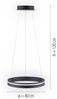 Paul Neuhaus 8410-13 Q-VITO 40 Pendelleuchte anthrazit Bild 3