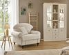 Sessel Adelina in beige 110 cm Bild 5