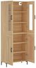 vidaXL Highboard Sonoma-Eiche 69,5x34x180 cm Holzwerkstoff 3198340 Bild 4