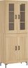 vidaXL Highboard Sonoma-Eiche 69,5x34x180 cm Holzwerkstoff 3198340 Bild 2