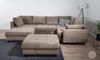 COLLECTION AB Wohnlandschaft Toni U-Form, B: 298 cm, Set: Sofa & Hocker, 2 Zierkissen, Federkern Bild 2