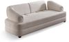 Sitzgruppe/Sofa Set - Wohnzimmergarnitur "Luma" 3+3+1-Beige Bild 3