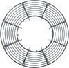 vidaXL Baumbank 8-Sitzanzahl Ø 160x89 cm Stahl Silber Grau Rund 42029529 Bild 2
