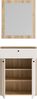 Garderoben-Set >KENDRAY< (2er-Set) in Eiche Dekor / Sand - 73,7x200x34,9 (BxHxT) Bild 3
