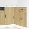 vidaXL Küchenunterschrank Lucca Sonoma-Eiche Holzwerkstoff 854311 Bild 1
