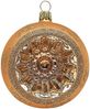 Reflexkugel gold matt Ø8cm Schatzhauser Thüringer Glas und Weihnachtsschmuck Bild 2