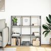 vidaXL Raumteiler-Bücherregal Grau Sonoma 102x29x103,5 cm 858044 Bild 3