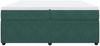 vidaXL Boxspringbett mit Matratze Dunkelgrün 200x200 cm Samt 3285665 Bild 4