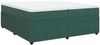 vidaXL Boxspringbett mit Matratze Dunkelgrün 200x200 cm Samt 3285665 Bild 2