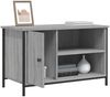 vidaXL TV-Schrank Grau Sonoma 80x40x50 cm Holzwerkstoff 832771 Bild 4