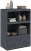 vidaXL Highboard Anthrazit 67x39x95 cm Stahl 841801 Bild 4