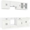 vidaXL 8-tlg. Küchenschrank-Set Kalmar Hochglanz-Weiß Holzwerkstoff 3314823 Bild 2