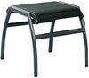 Inko Fußhocker Frisco Alu/Textilen Sitzhocker 45x48x46 cm 3 Farben zur Auswahl Weiß Bild 4
