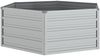 vidaXL Garten-Hochbeet 129x45 cm Verzinkter Stahl Silber 316881 Bild 2