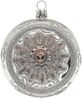 Reflexkugel silber glänzend Ø8cm Schatzhauser Thüringer Glas und Weihnachtsschmuck Bild 2