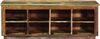 vidaXL Schuhschrank Braun 110 x 35 x 40 cm Massives upgecyceltes Holz 4019627 Bild 3