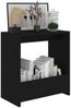 vidaXL Beistelltisch Schwarz 50x26x50 cm Holzwerkstoff 806688 Bild 3