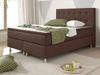 inter Boxspringbett K-01 Schlafzimmerbett Betten Bett inklusive Topper und Matratzen (Komplettbett Set, Bett 180x200 cm inkl. Kopfteil mit 7-Zonenmatratzen und Topper), H3, SOFORT LIEFERBAR Bild 5