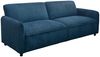 Dorel Home 3-Sitzer Allie Curved Schlafsofa 209 cm, Bettfunktion (110/190), verstellbare Rückenlehne, Cord u. Velours Bild 4