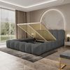 Compleo Polsterbett Designerbett, exklusives Bett, Modern Schlafzimmer, Doppelbett Bild 2