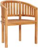 vidaXL Bananenstuhl Massivholz Teak 48018 Bild 2