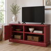 Rotes TV Lowboard Shabby Chic Bild 3
