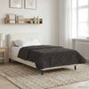 vidaXL Ganzjahresbettdecke Gepolstert Anthrazit 140 x 220 cm 42026235 Bild 4