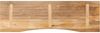 vidaXL Schreibtischplatte mit Aussparung 160x50x2,5cm Massivholz Mango 370198 Bild 5