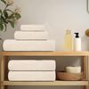 vidaXL Saunatücher FROGN 2 Stk. Creme 80x200 cm 360 g/m² 137007 Bild 3