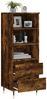 vidaXL Highboard Räuchereiche 40x36x110 cm Holzwerkstoff 831505 Bild 4