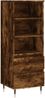 vidaXL Highboard Räuchereiche 40x36x110 cm Holzwerkstoff 831505 Bild 2