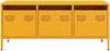 vidaXL TV-Schrank Senfgelb 101,5x39x43,5 cm Kaltgewalzter Stahl 851229 Bild 4