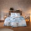 Estella Bettwäsche Wilson 4457 630 Bleu Kuschelflanell 135 x 200 + 80 x 80 cm Bild 5